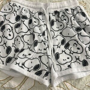 Snoopy sleep shorts